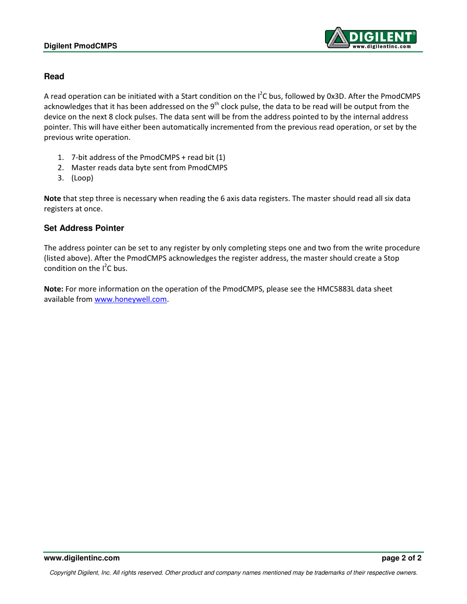 Digilent 410-285P User Manual | Page 2 / 2