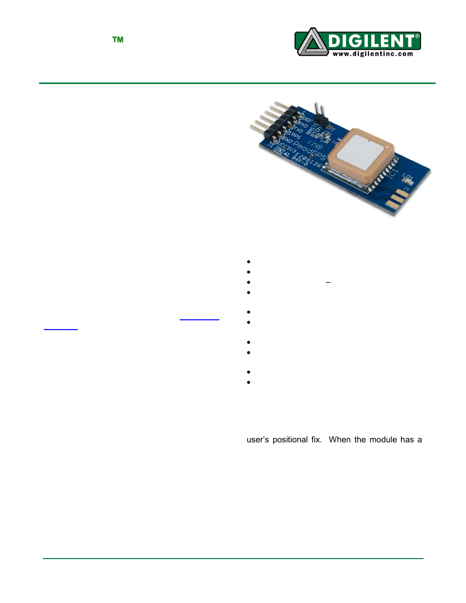 Digilent 410-237P User Manual | 4 pages