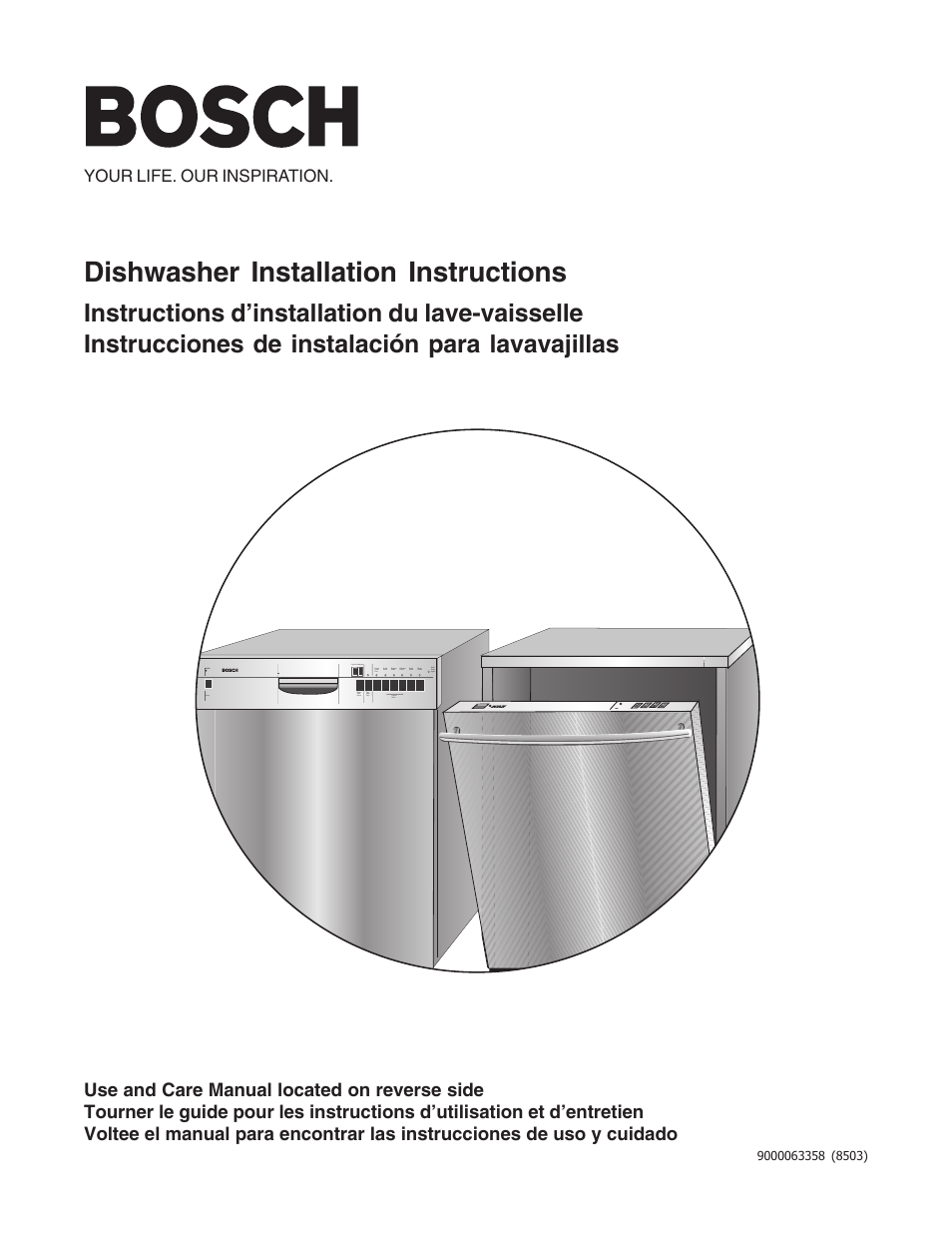 Bosch BOSCH diswacher User Manual | 52 pages