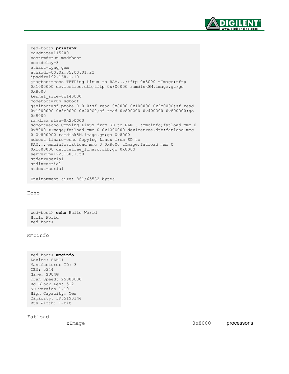 Digilent Embedded Linux User Manual | Page 11 / 23