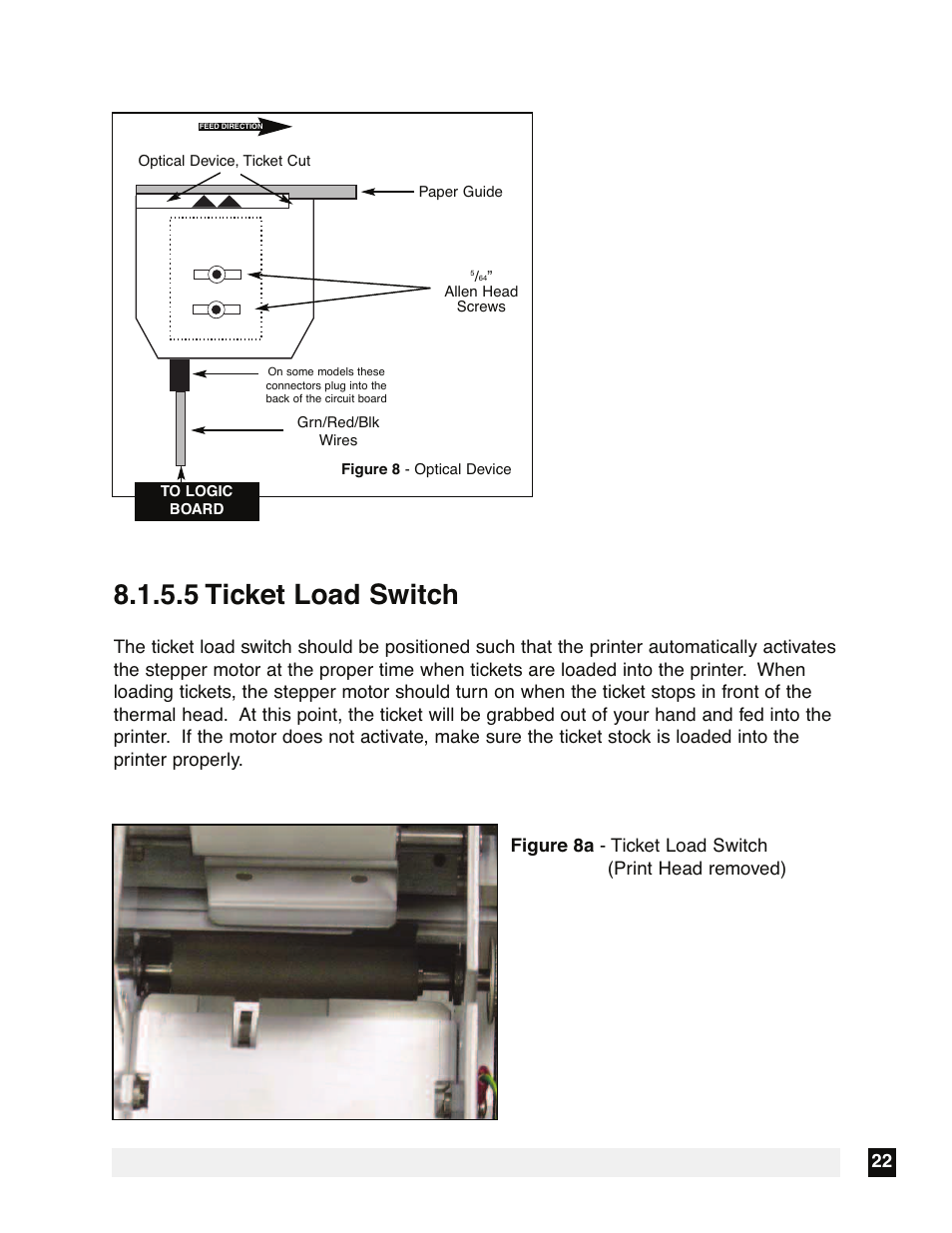 5 ticket load switch | Boca Research FSP 44 User Manual | Page 26 / 32