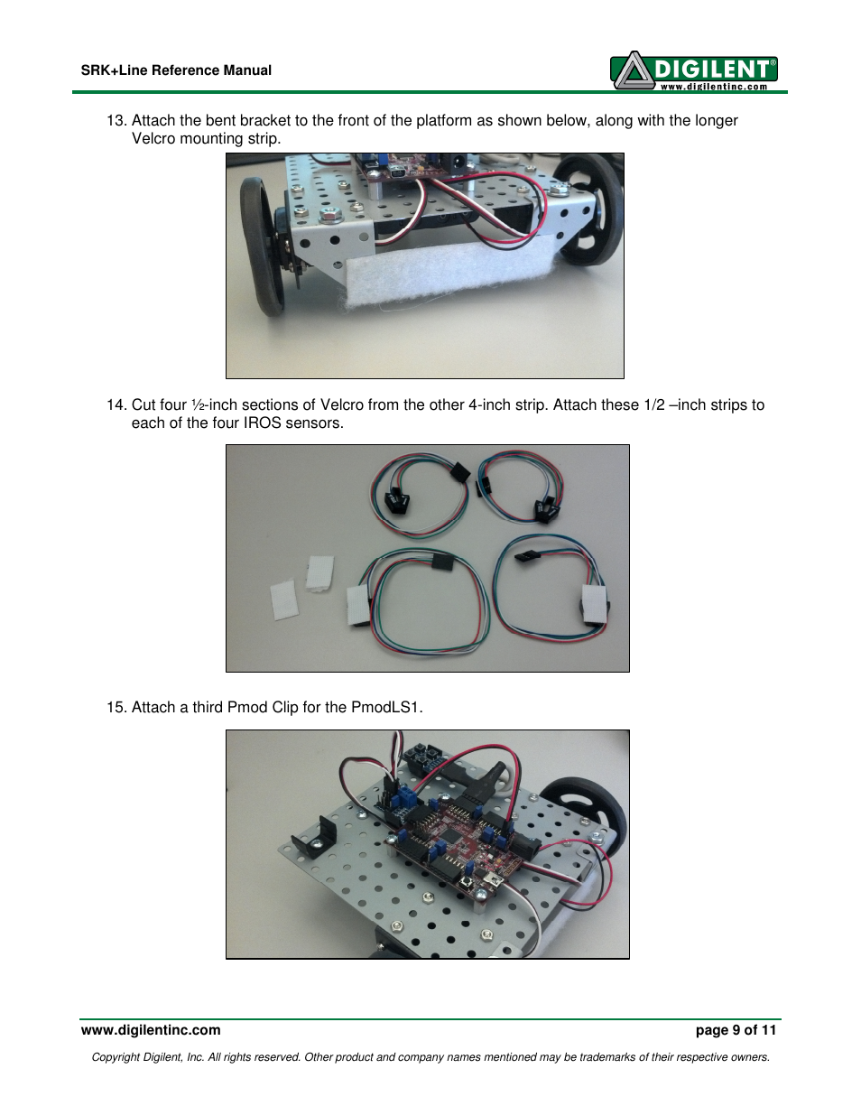 Digilent 240-043P-KIT User Manual | Page 9 / 11