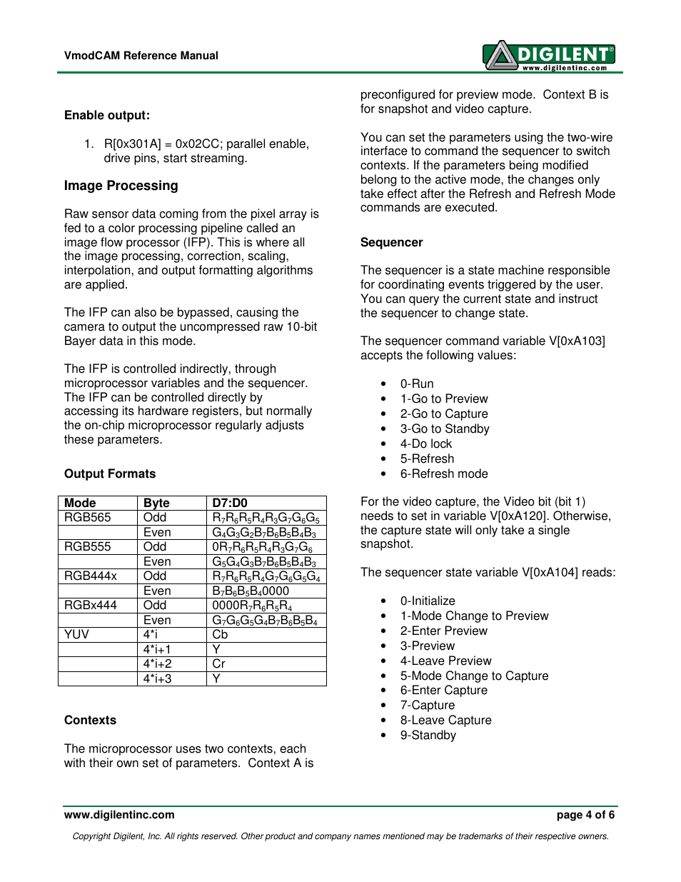 Digilent 210-179P User Manual | Page 4 / 6
