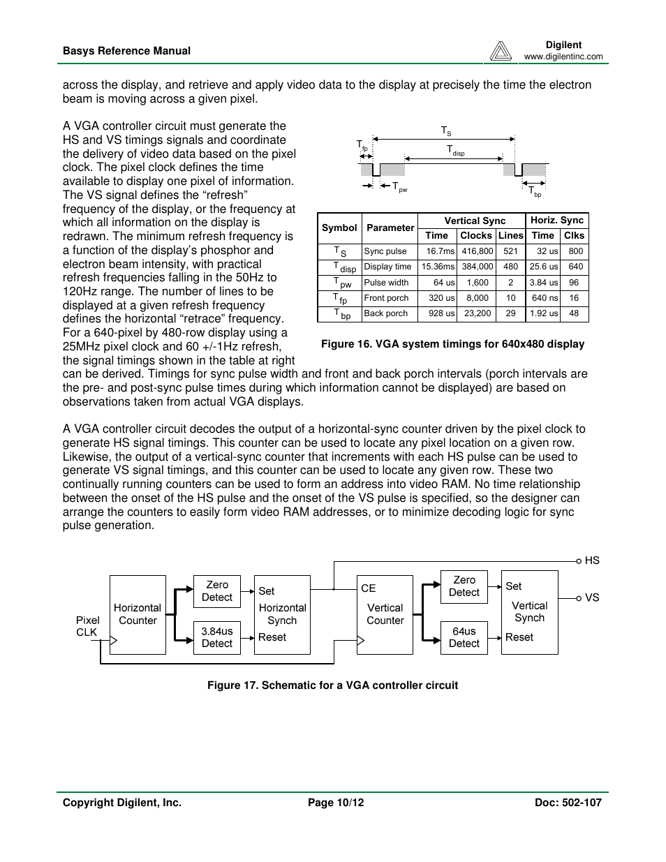 Digilent Basys Board Rev.E User Manual | Page 10 / 12