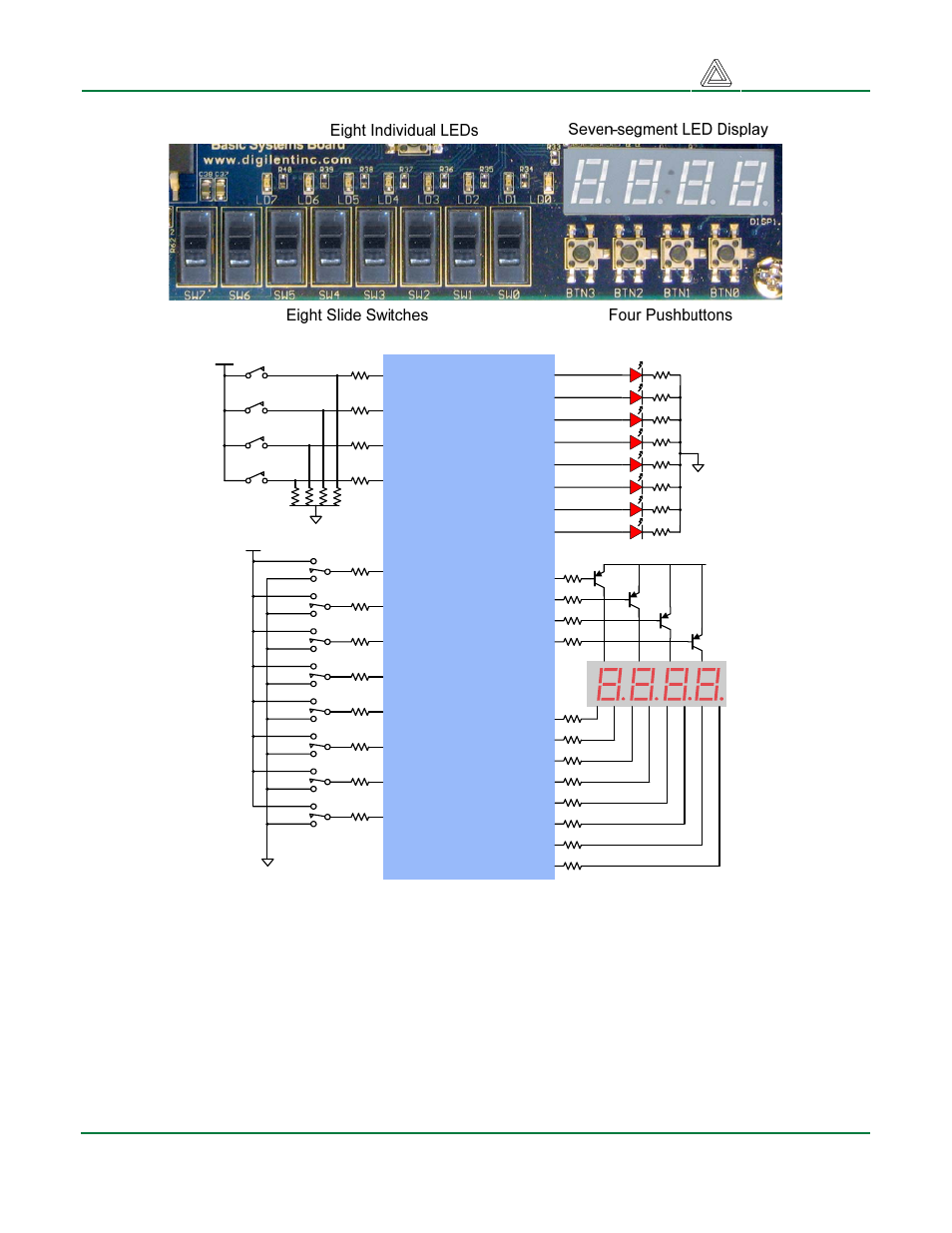 Digilent Basys Board Rev.C User Manual | Page 4 / 12