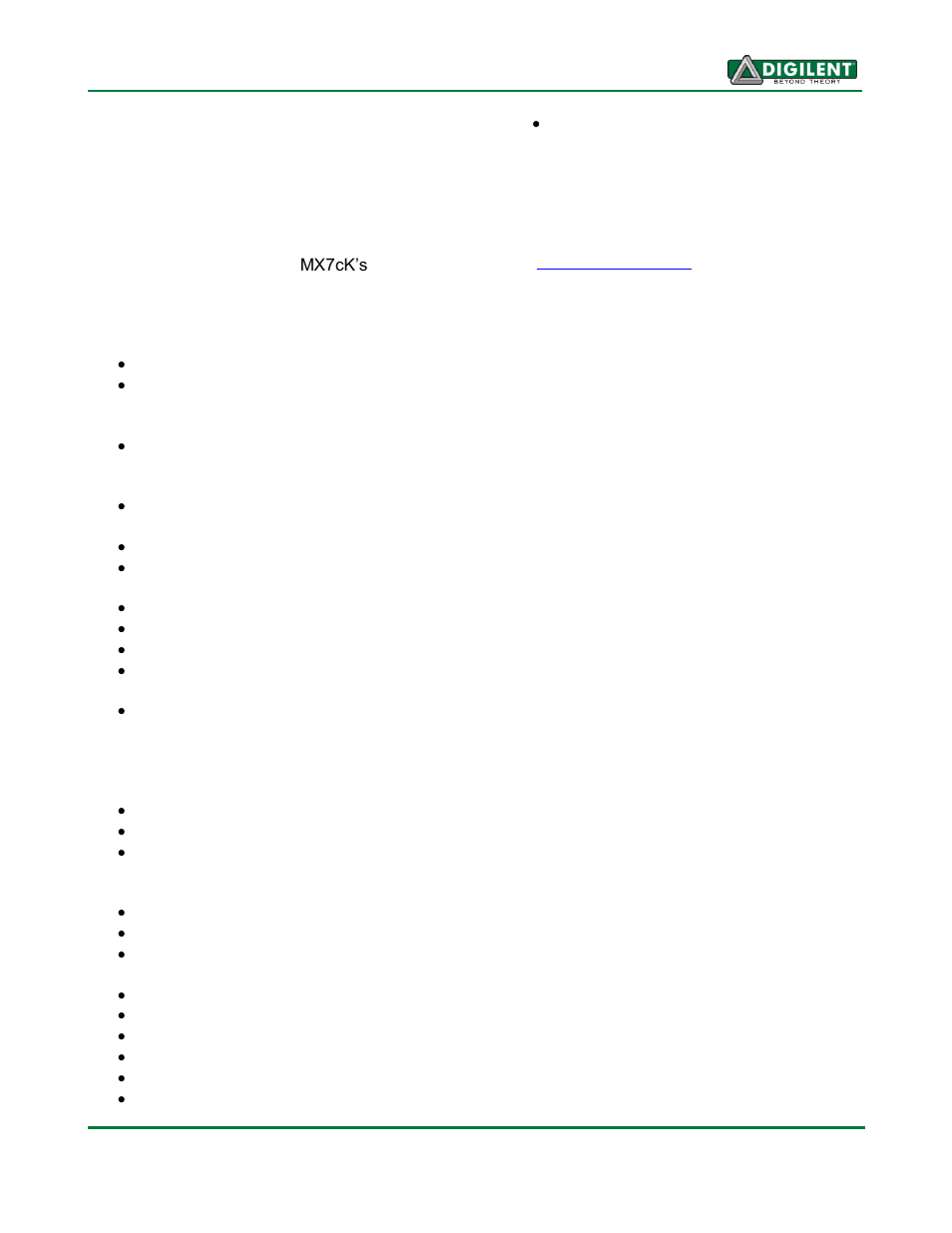 Functional description, Programming tools | Digilent MX7cK User Manual | Page 2 / 36
