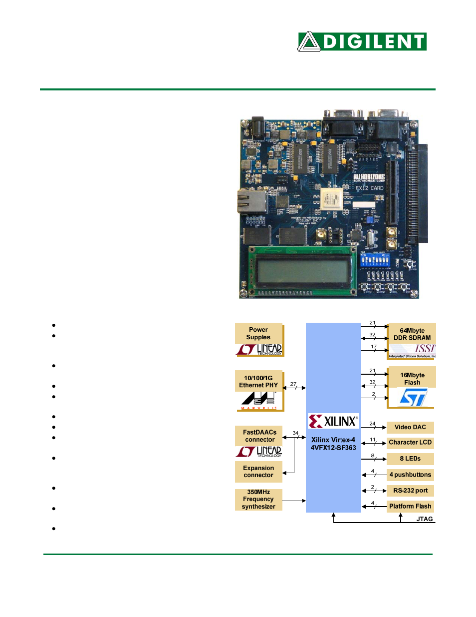 Digilent FX12 User Manual | 18 pages