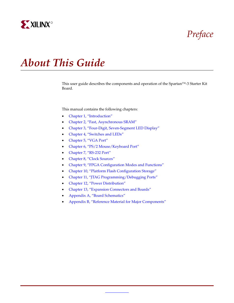 About this guide, Guide contents, Preface: about this guide | Preface | Digilent 410-044-10P-KIT User Manual | Page 5 / 64