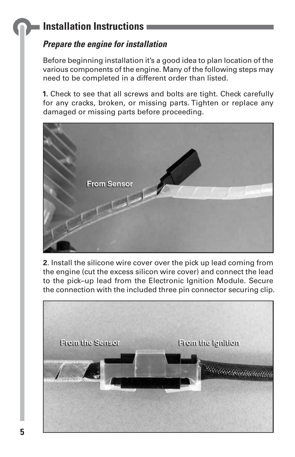 Installation instructions | DLE 20 User Manual | Page 5 / 24
