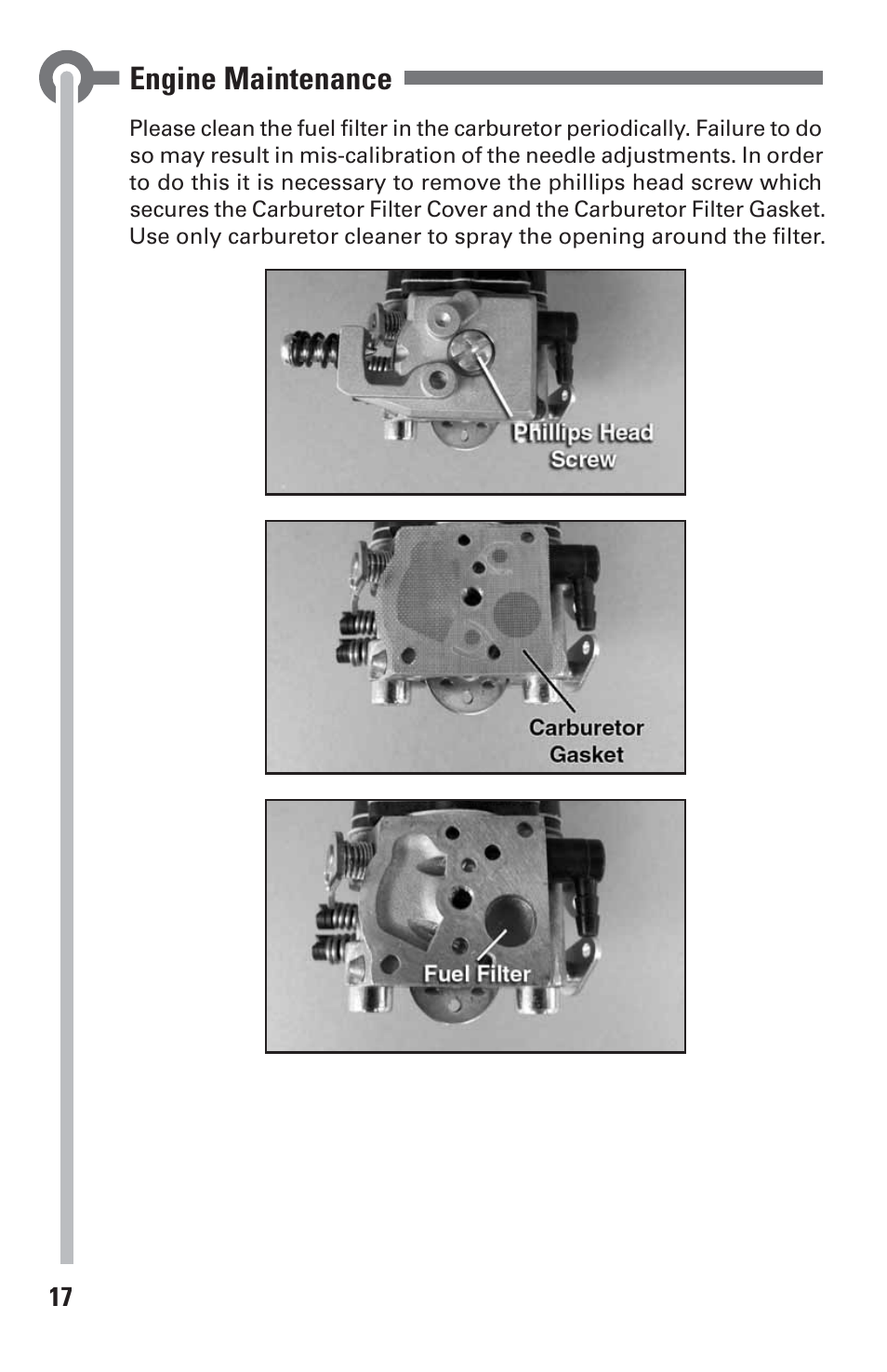 Engine maintenance | DLE 20RA User Manual | Page 17 / 24