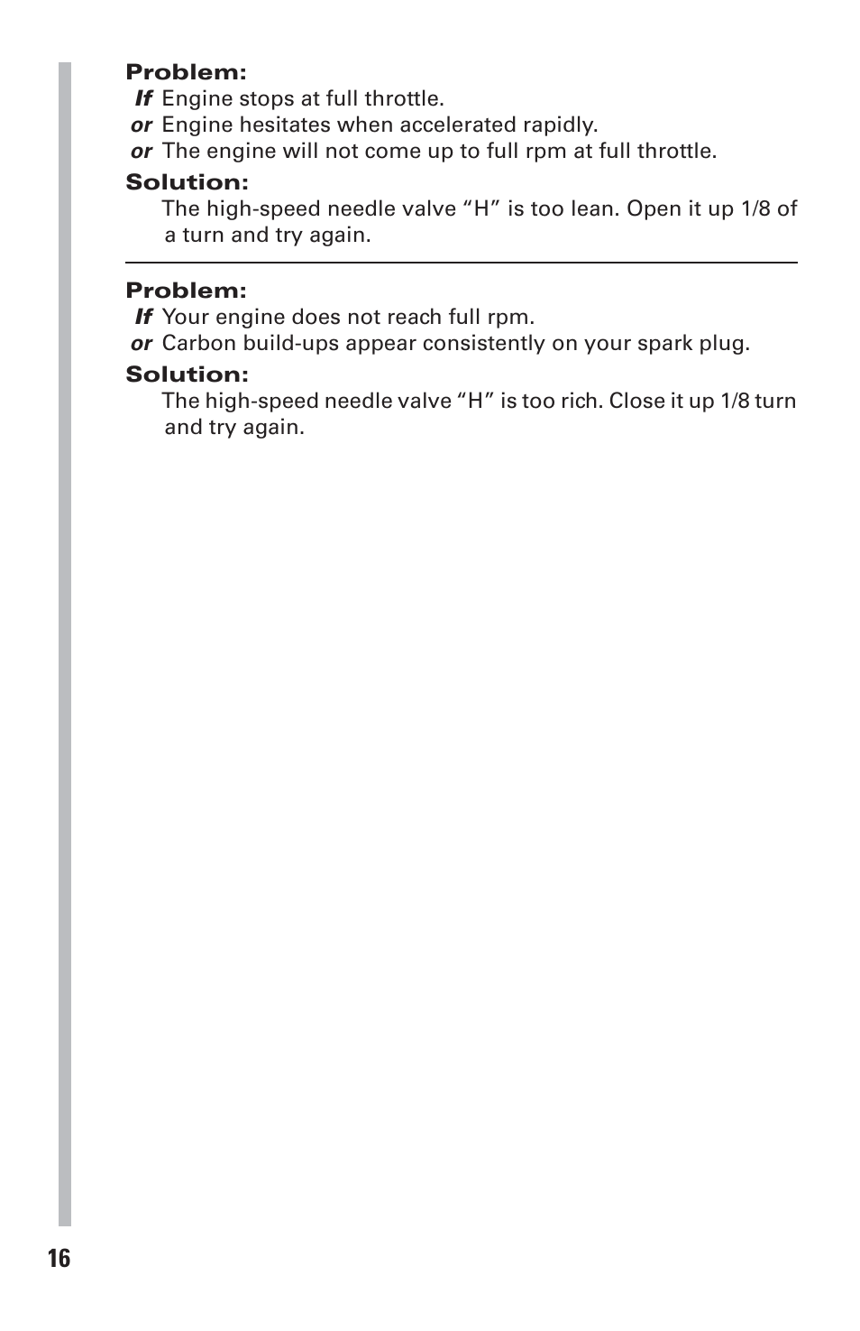 DLE 35RA User Manual | Page 16 / 24