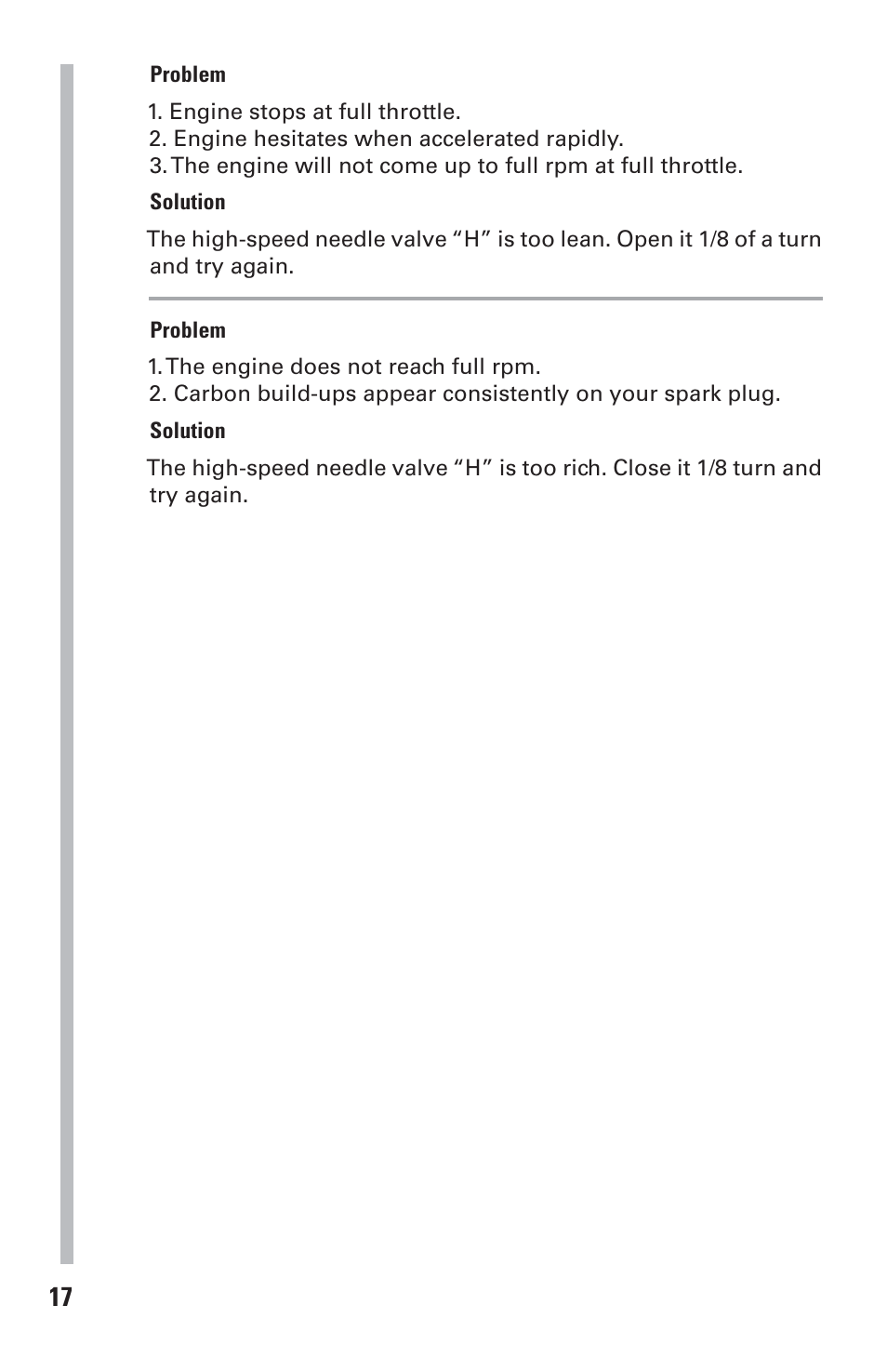 DLE 55RA User Manual | Page 17 / 24
