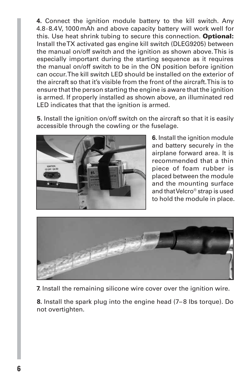 DLE 55RA User Manual | Page 6 / 24