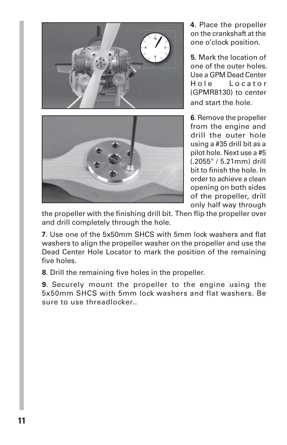 DLE 85 User Manual | Page 11 / 24