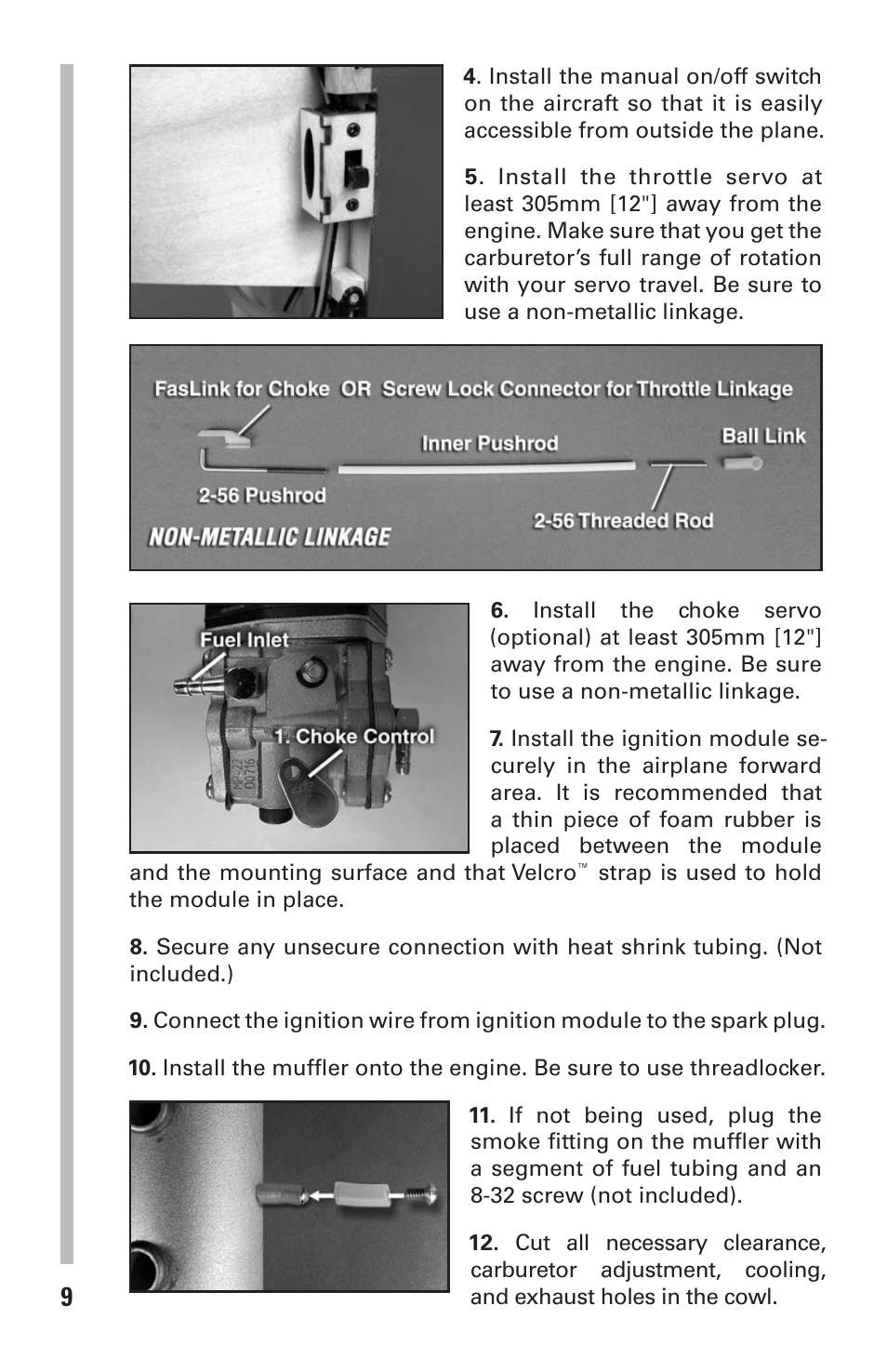 DLE 85 User Manual | Page 9 / 24