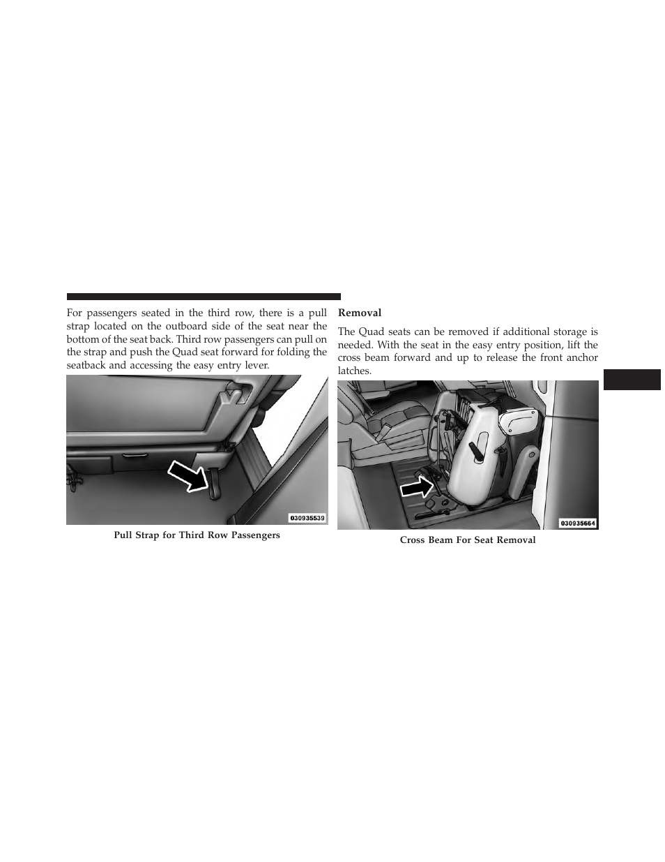 Removal | Dodge 2013 Grand Caravan User Manual | Page 203 / 663