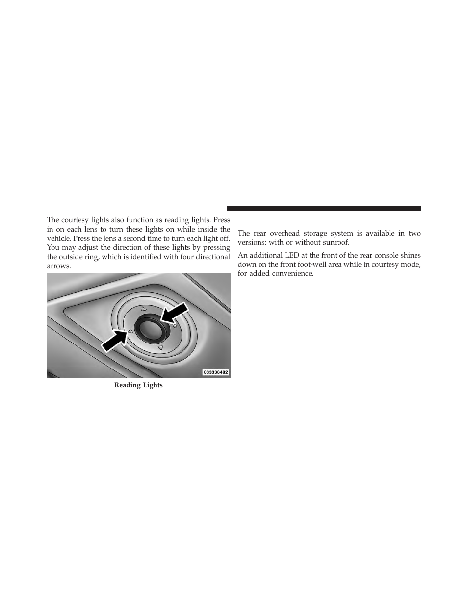 Rear overhead consoles — if equipped | Dodge 2013 Grand Caravan User Manual | Page 252 / 663