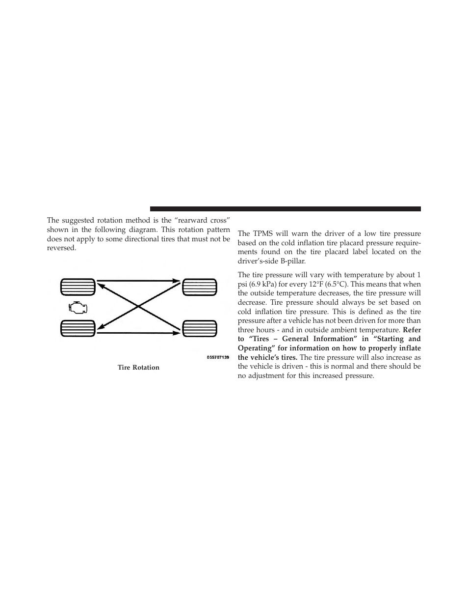 Tire pressure monitor system (tpms) | Dodge 2013 Grand Caravan User Manual | Page 504 / 663