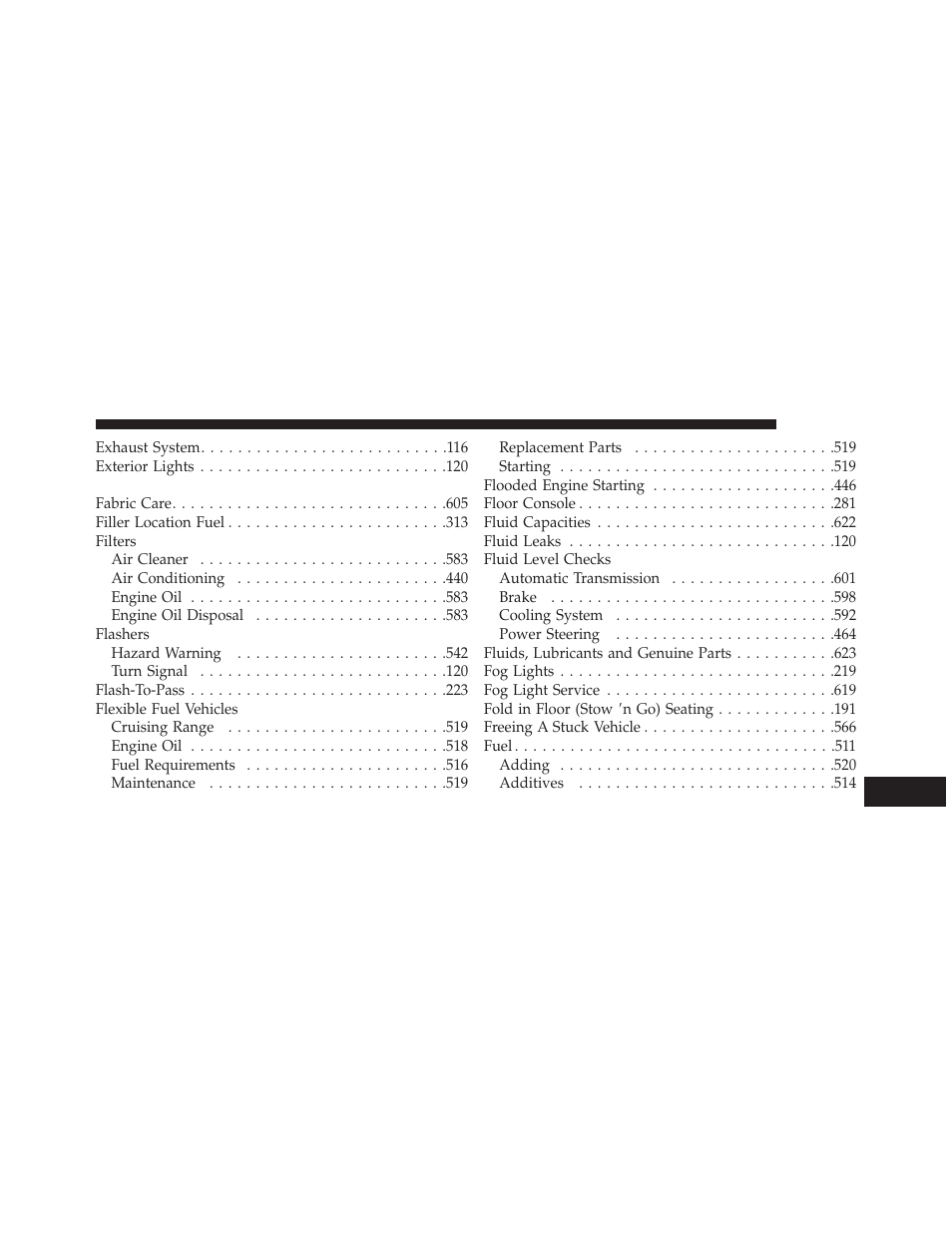 Dodge 2013 Grand Caravan User Manual | Page 649 / 663