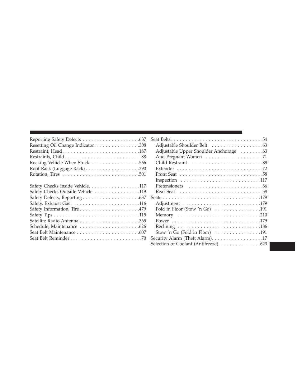 Dodge 2013 Grand Caravan User Manual | Page 657 / 663