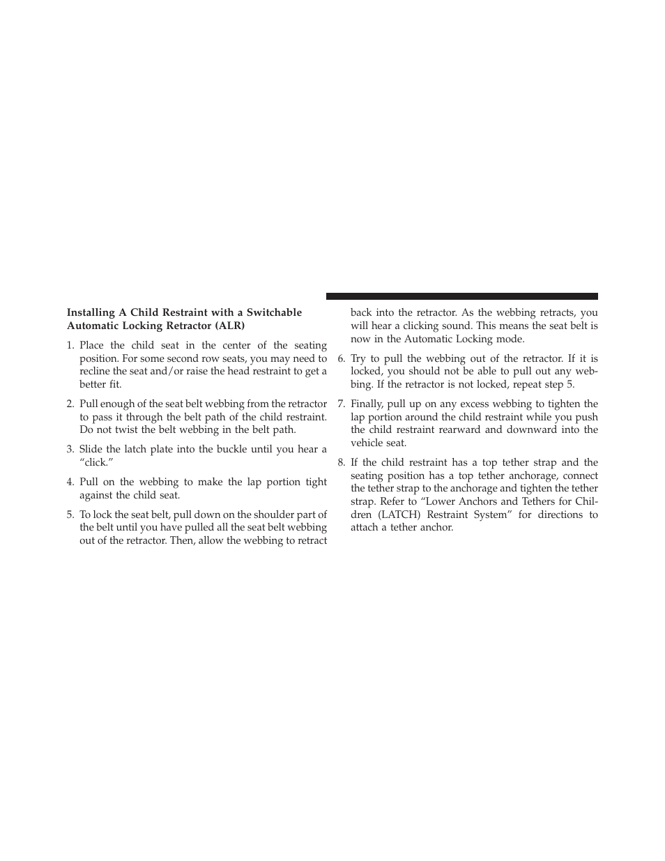 Dodge 2013 Durango User Manual | Page 106 / 697