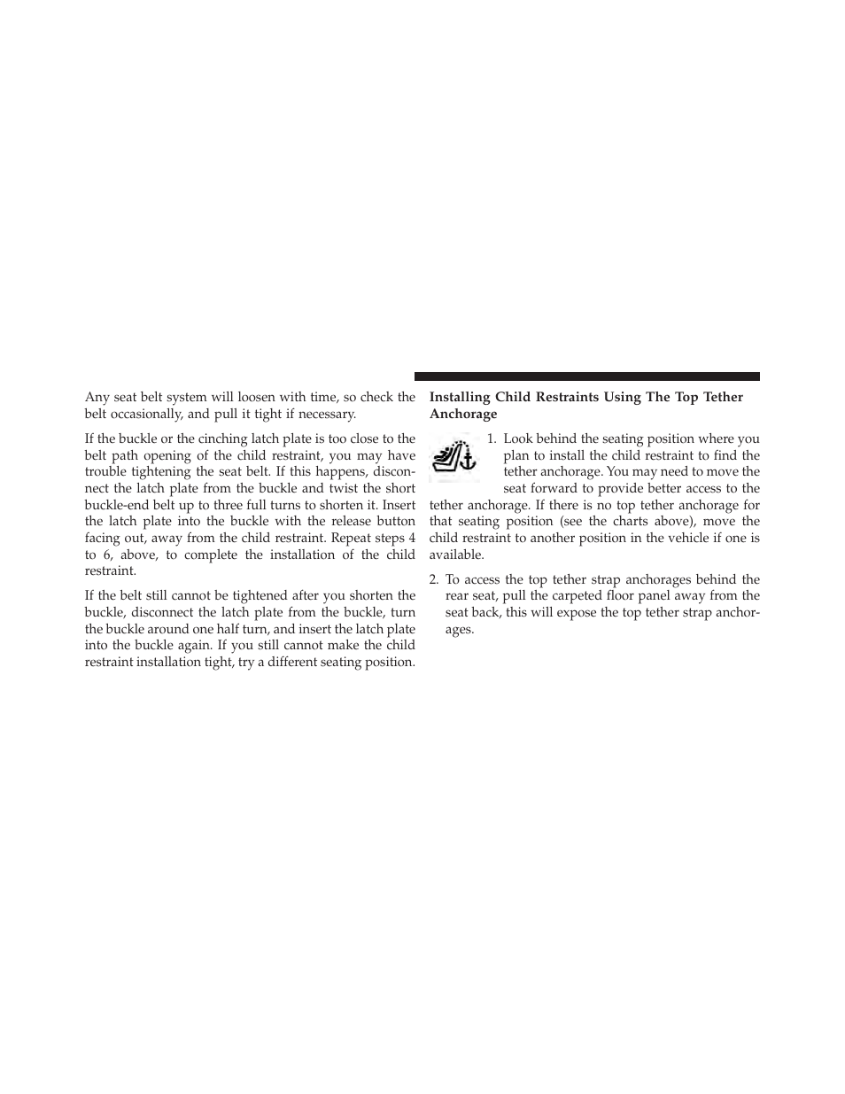 Dodge 2013 Durango User Manual | Page 108 / 697
