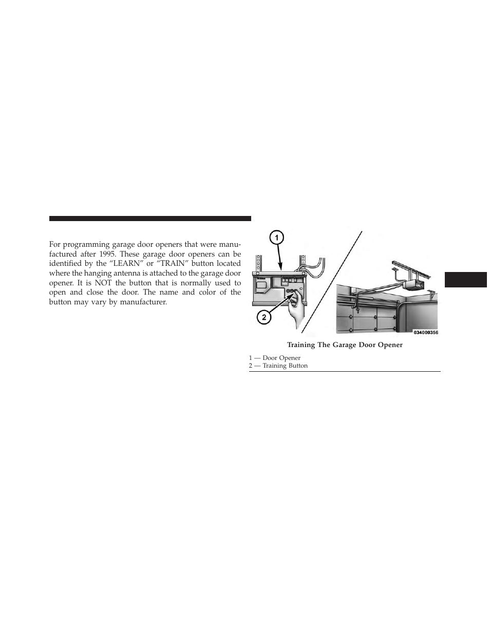 Programming a rolling code | Dodge 2013 Durango User Manual | Page 267 / 697