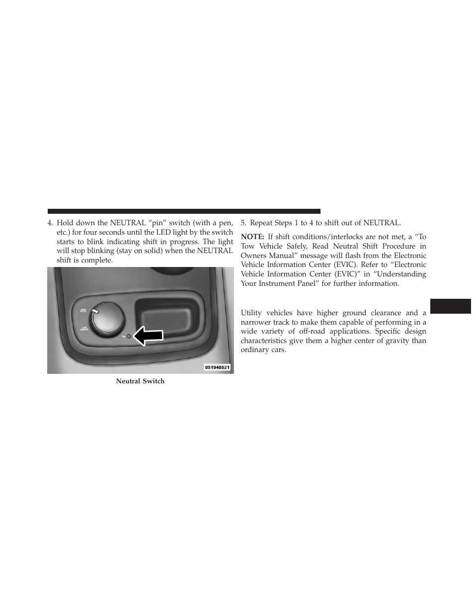 On-road driving tips | Dodge 2013 Durango User Manual | Page 481 / 697