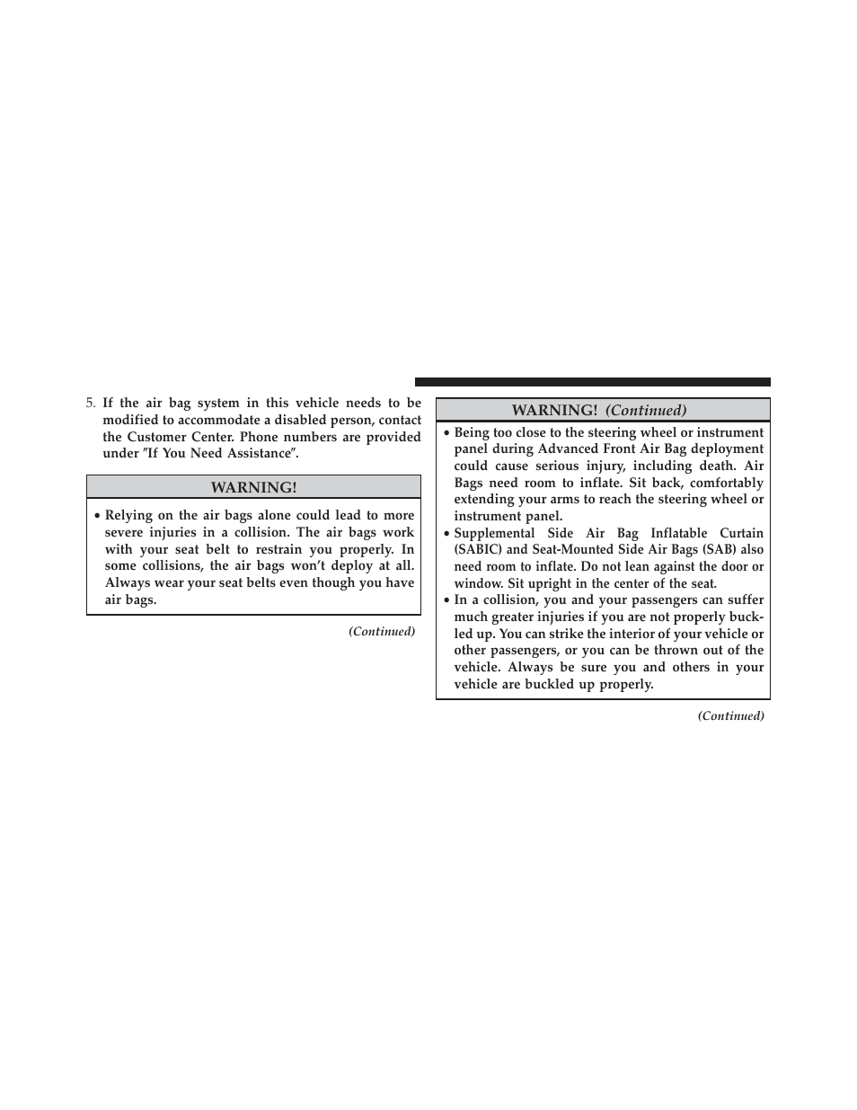 Dodge 2013 Durango User Manual | Page 56 / 697
