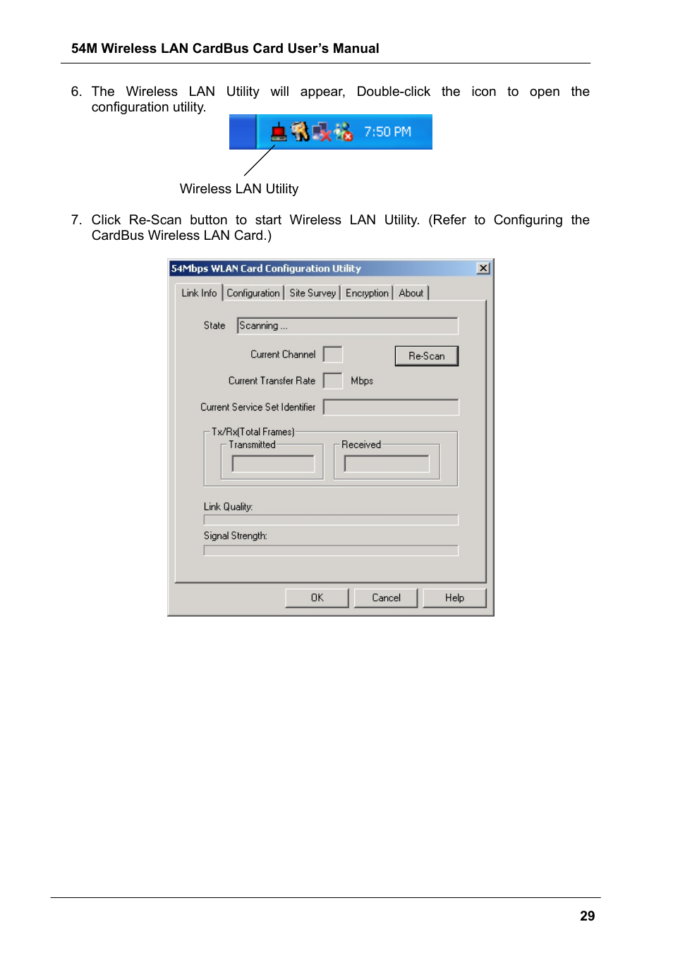 Boca Research Wireless LAN CardBus Card 54M User Manual | Page 29 / 40