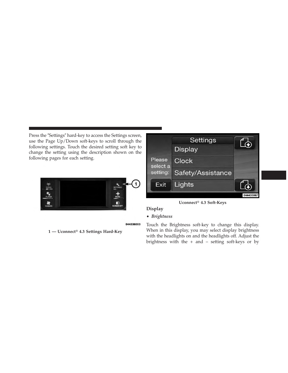 Display | Dodge 2013 Charger SRT8 User Manual | Page 337 / 587