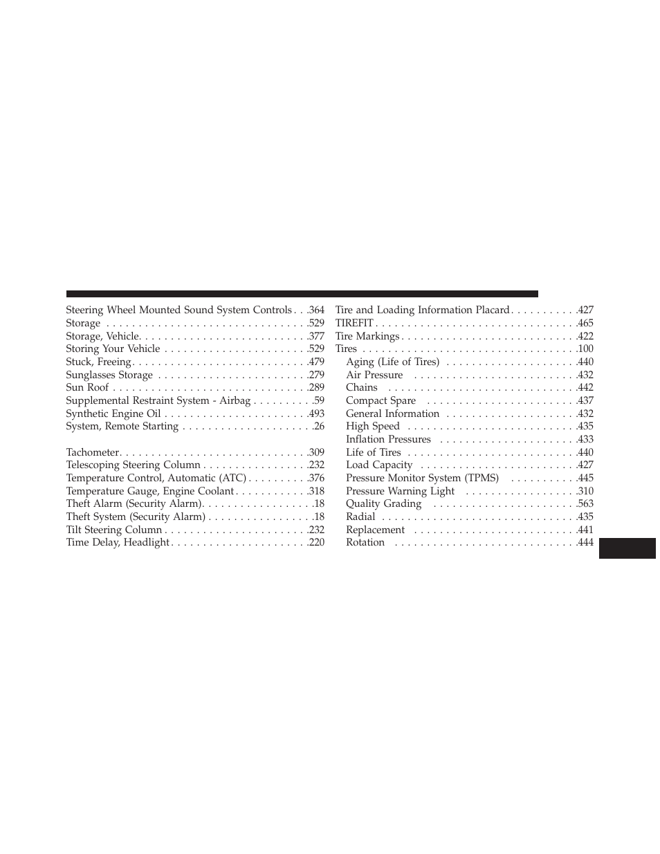 Dodge 2013 Charger SRT8 User Manual | Page 583 / 587