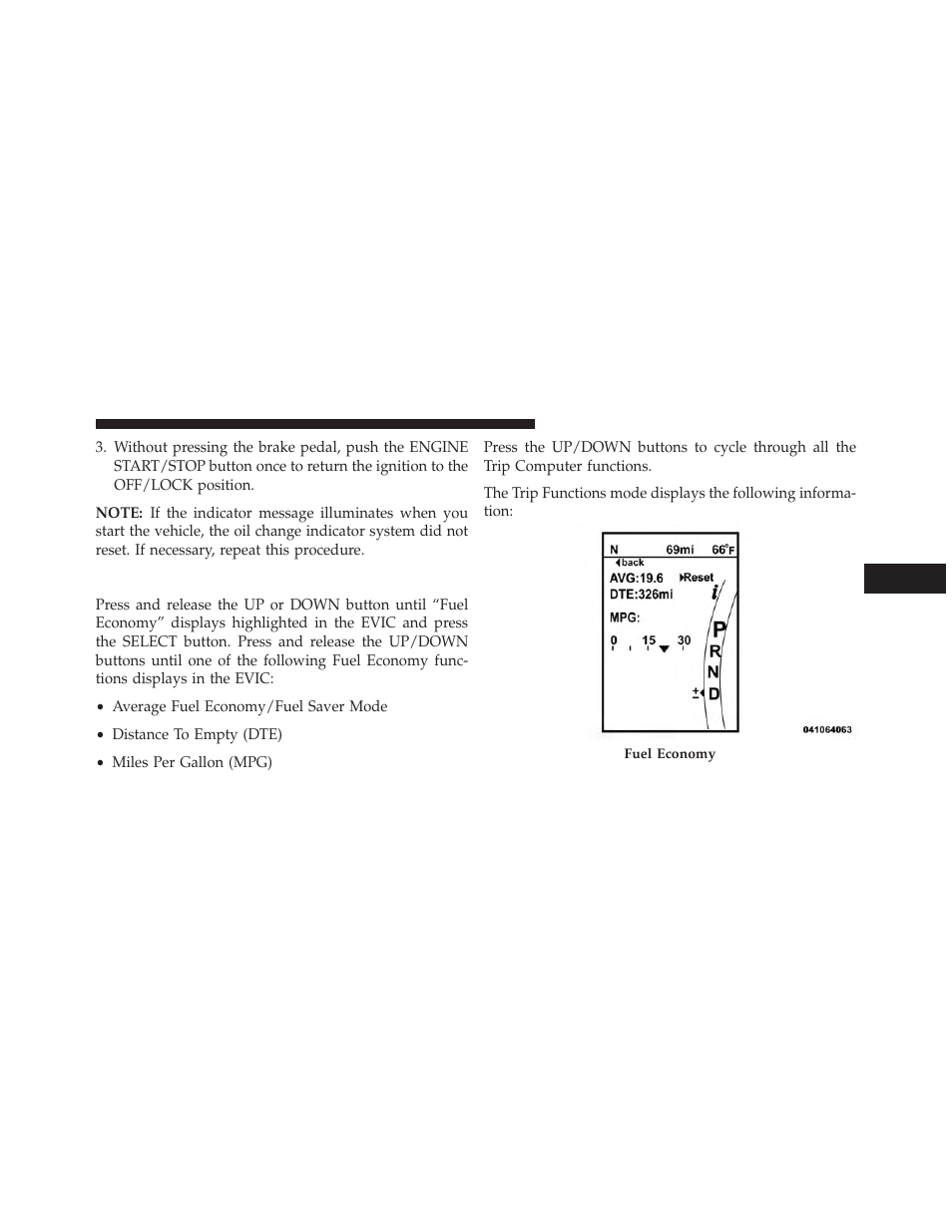 Fuel economy | Dodge 2013 Charger User Manual | Page 335 / 622