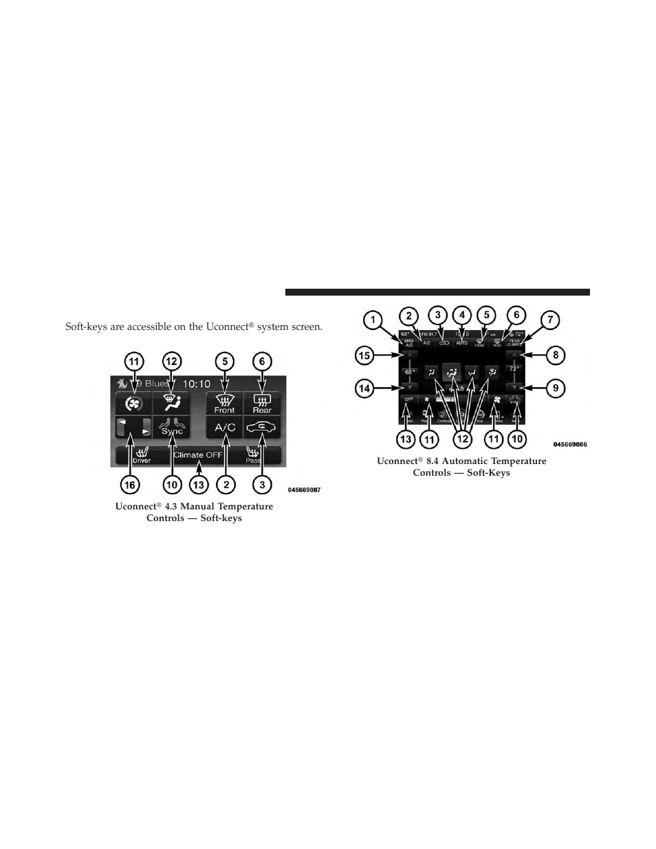 Soft-keys | Dodge 2013 Charger User Manual | Page 374 / 622