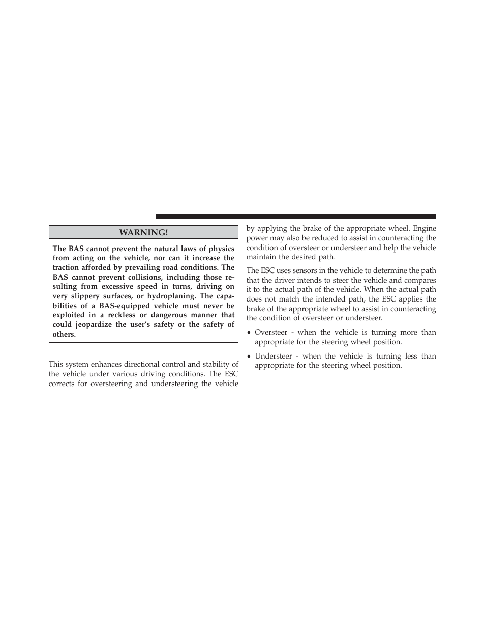 Electronic stability control (esc) | Dodge 2013 Charger User Manual | Page 432 / 622