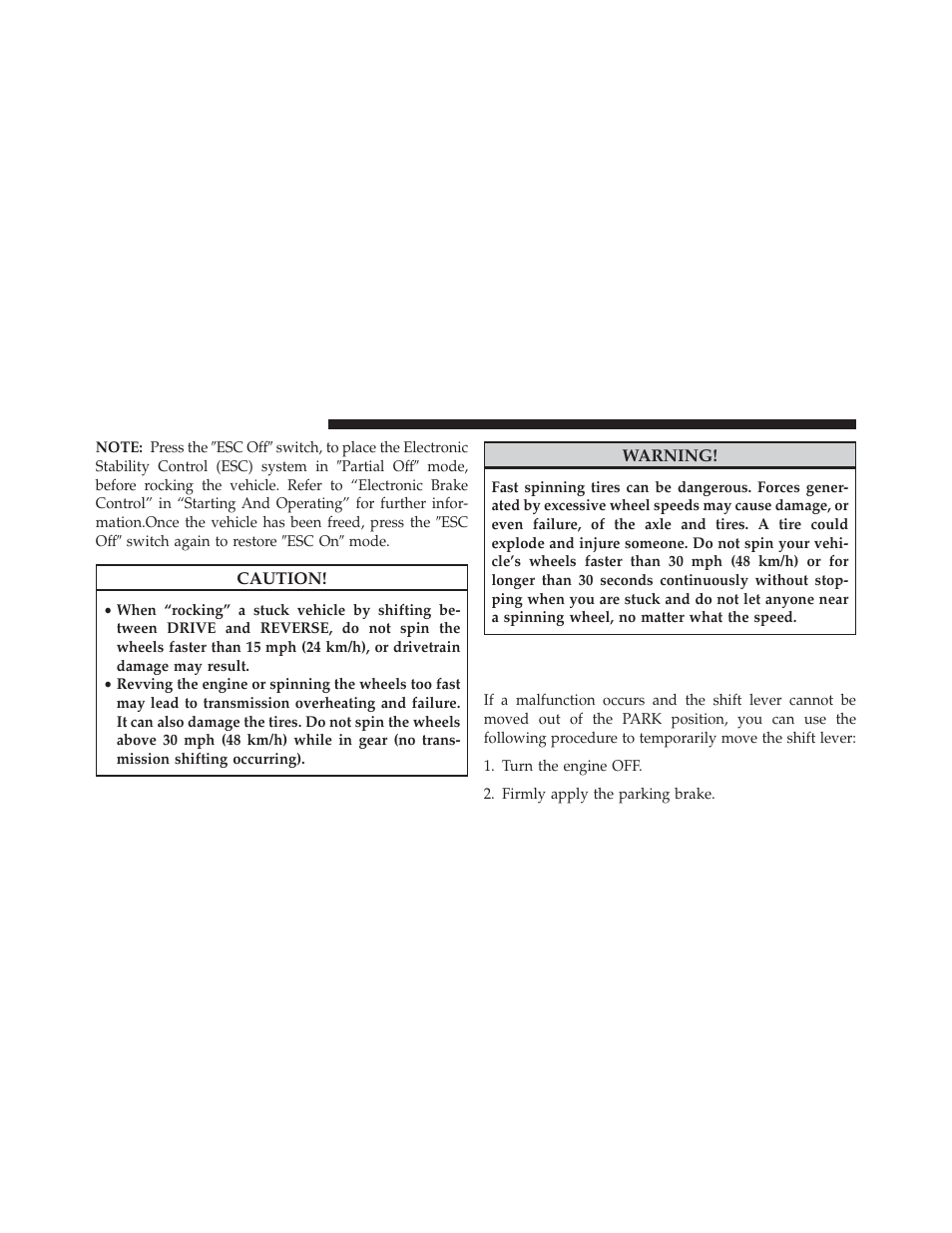 Shift lever override — 5 speed transmission, Shift lever override — 5 speed, Transmission | Dodge 2013 Charger User Manual | Page 516 / 622