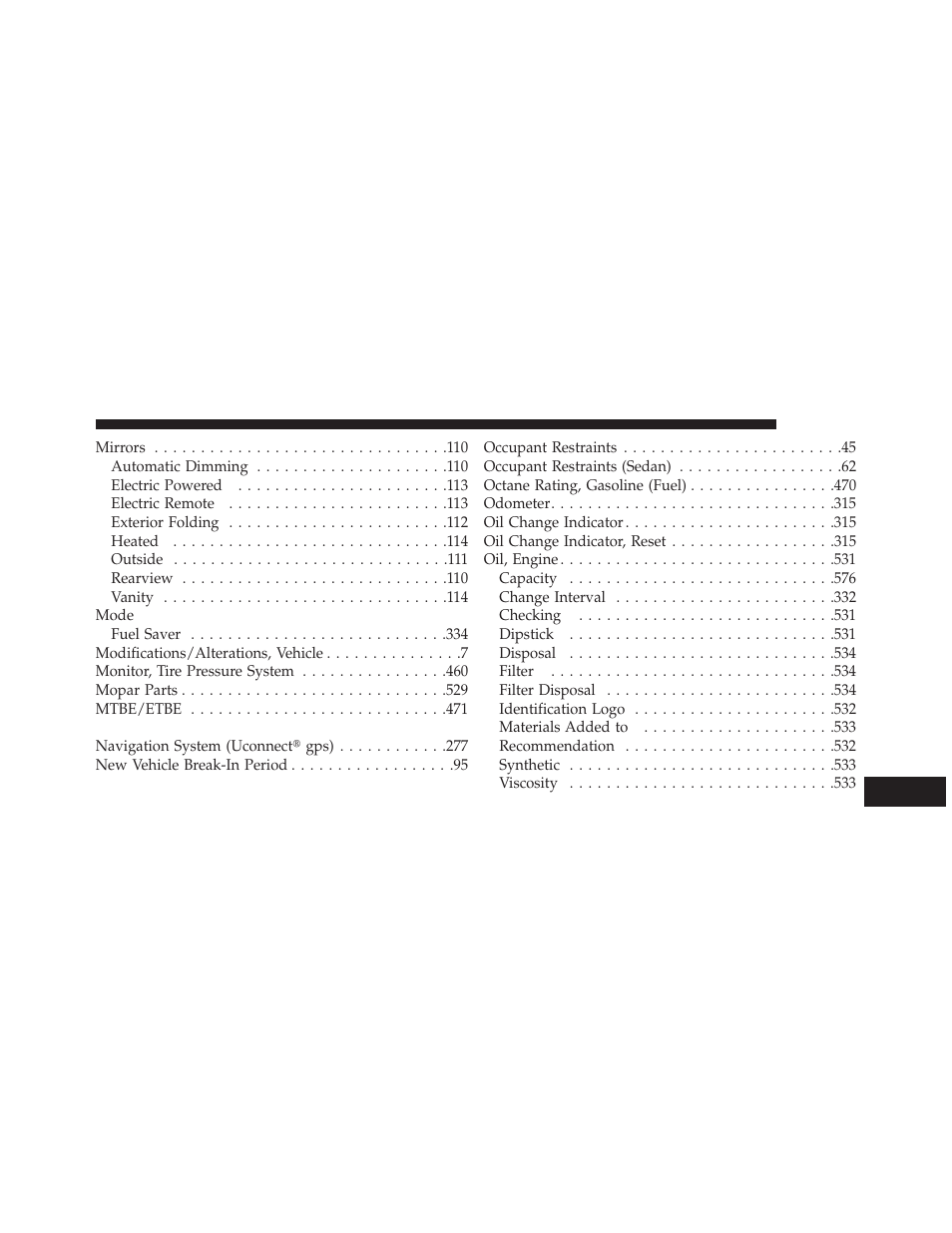 Dodge 2013 Charger User Manual | Page 611 / 622