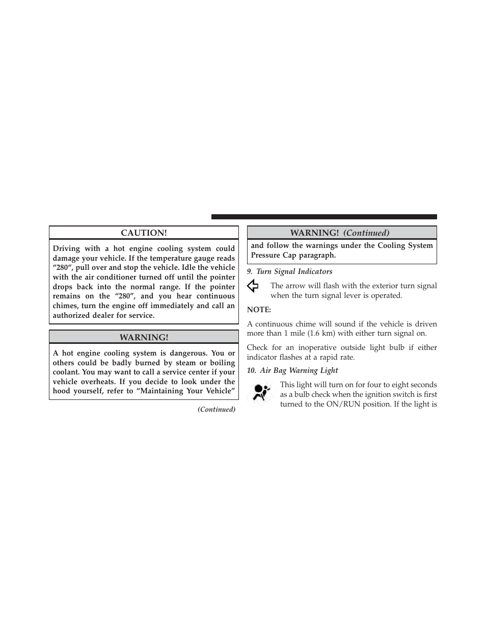 Dodge 2013 Challenger SRT8 User Manual | Page 212 / 512