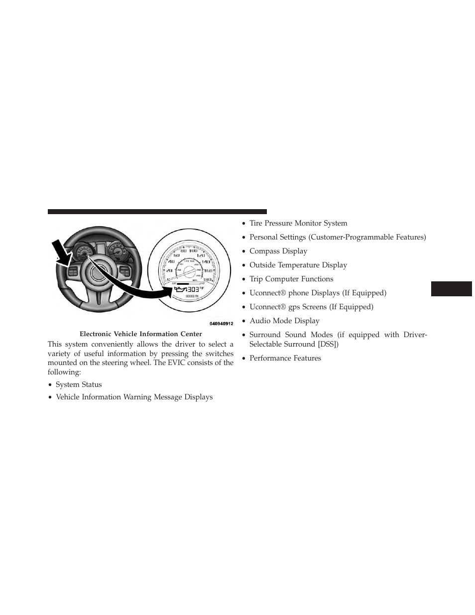 Dodge 2013 Challenger SRT8 User Manual | Page 221 / 512