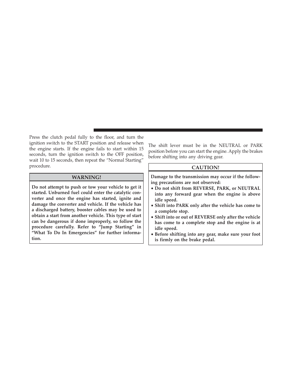 Automatic transmission – if equipped | Dodge 2013 Challenger SRT8 User Manual | Page 292 / 512
