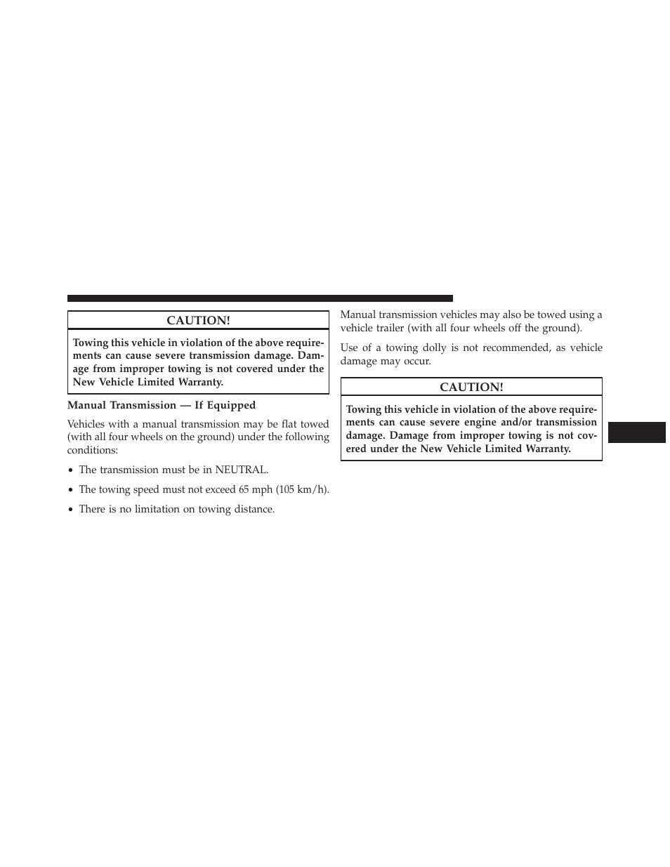 Manual transmission — if equipped | Dodge 2013 Challenger SRT8 User Manual | Page 379 / 512
