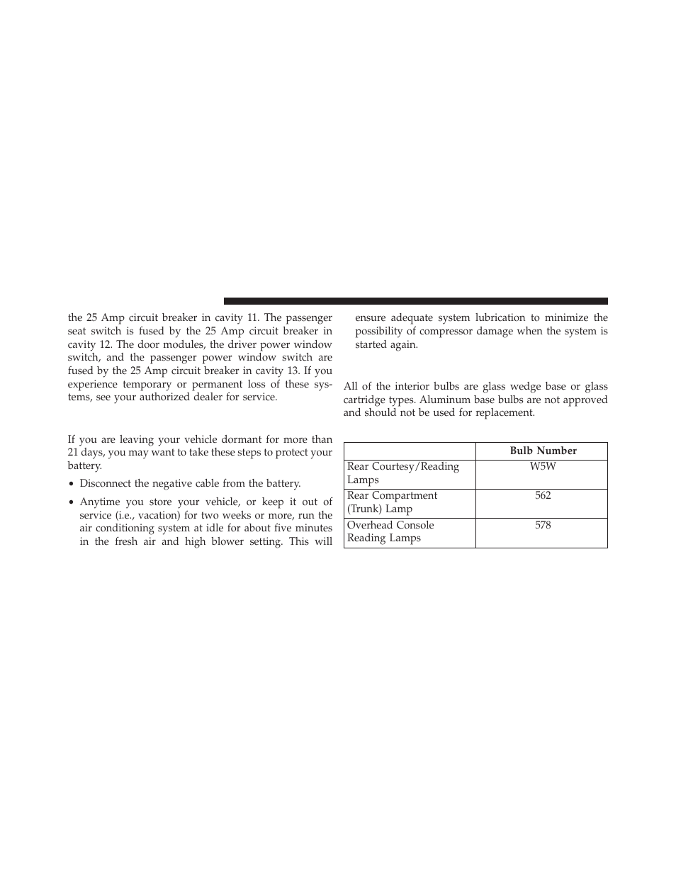 Vehicle storage, Replacement bulbs | Dodge 2013 Challenger SRT8 User Manual | Page 448 / 512