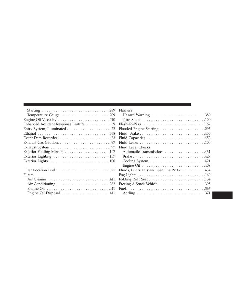 Dodge 2013 Challenger SRT8 User Manual | Page 497 / 512