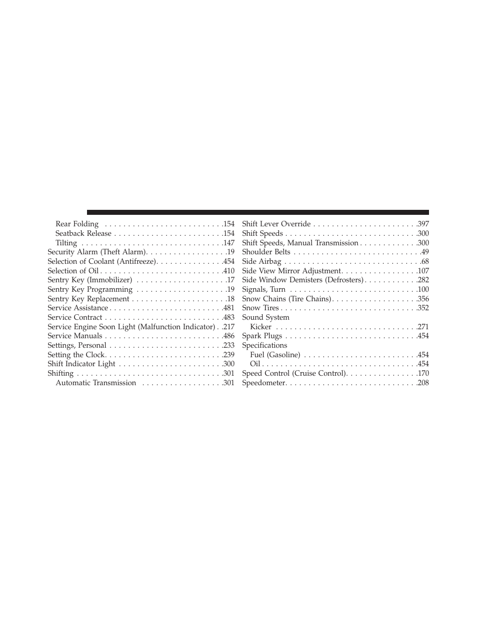 Dodge 2013 Challenger SRT8 User Manual | Page 506 / 512