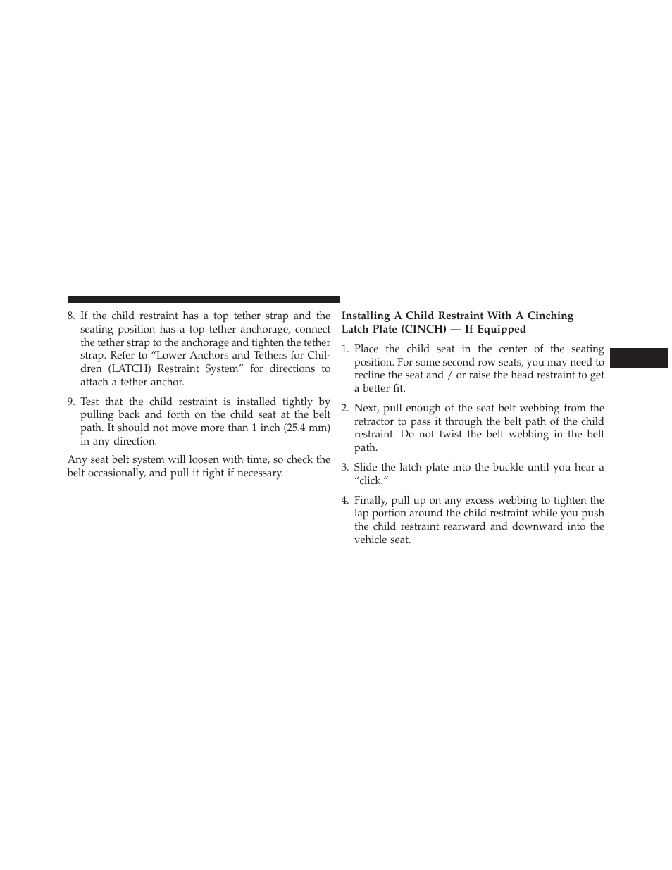 Dodge 2013 Challenger User Manual | Page 103 / 537