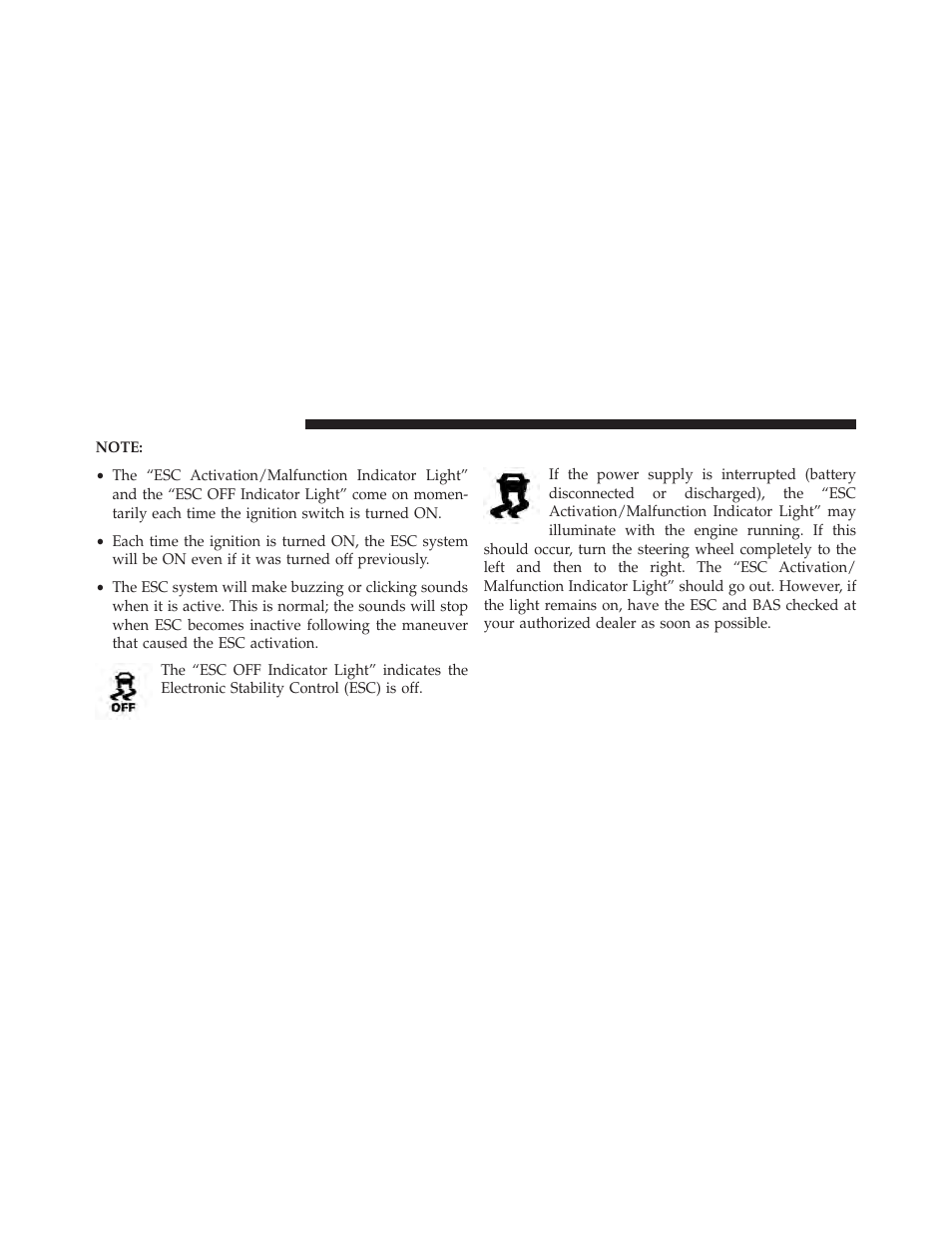 Synchronizing esc | Dodge 2013 Challenger User Manual | Page 346 / 537