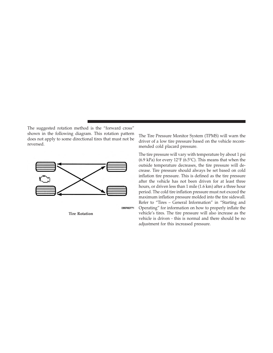 Tire pressure monitor system (tpms) | Dodge 2013 Challenger User Manual | Page 370 / 537