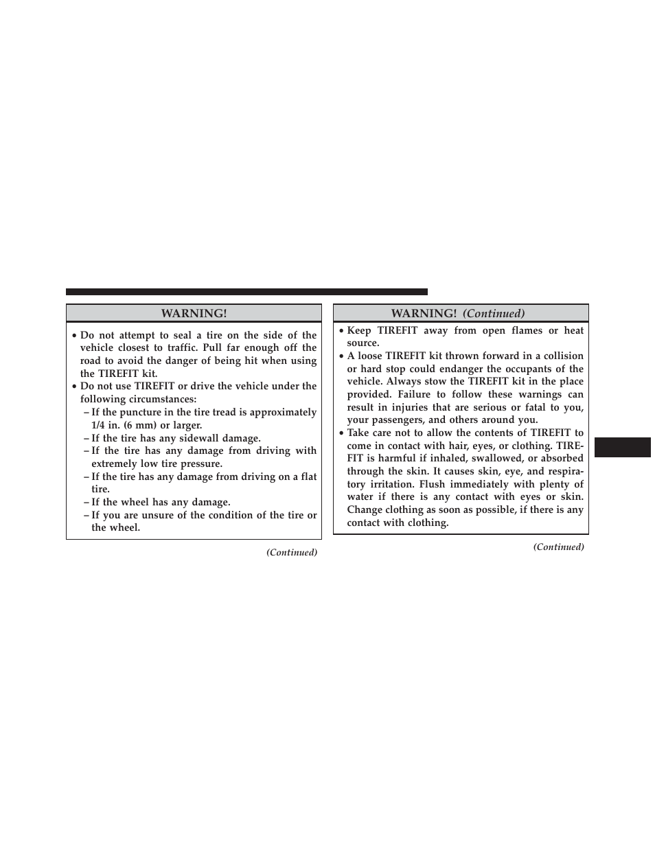 Dodge 2013 Challenger User Manual | Page 411 / 537