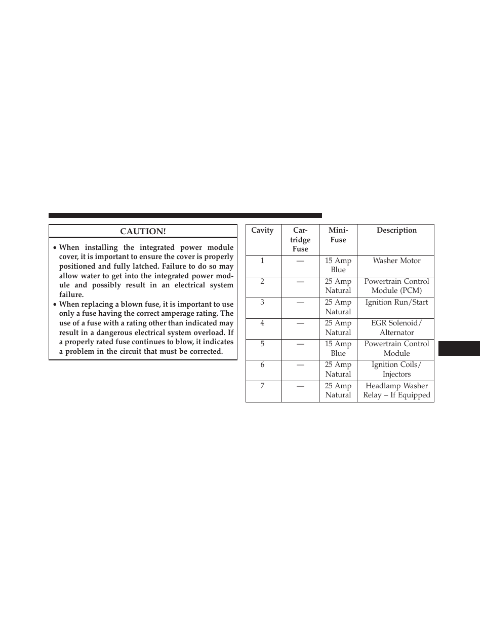 Dodge 2013 Challenger User Manual | Page 477 / 537