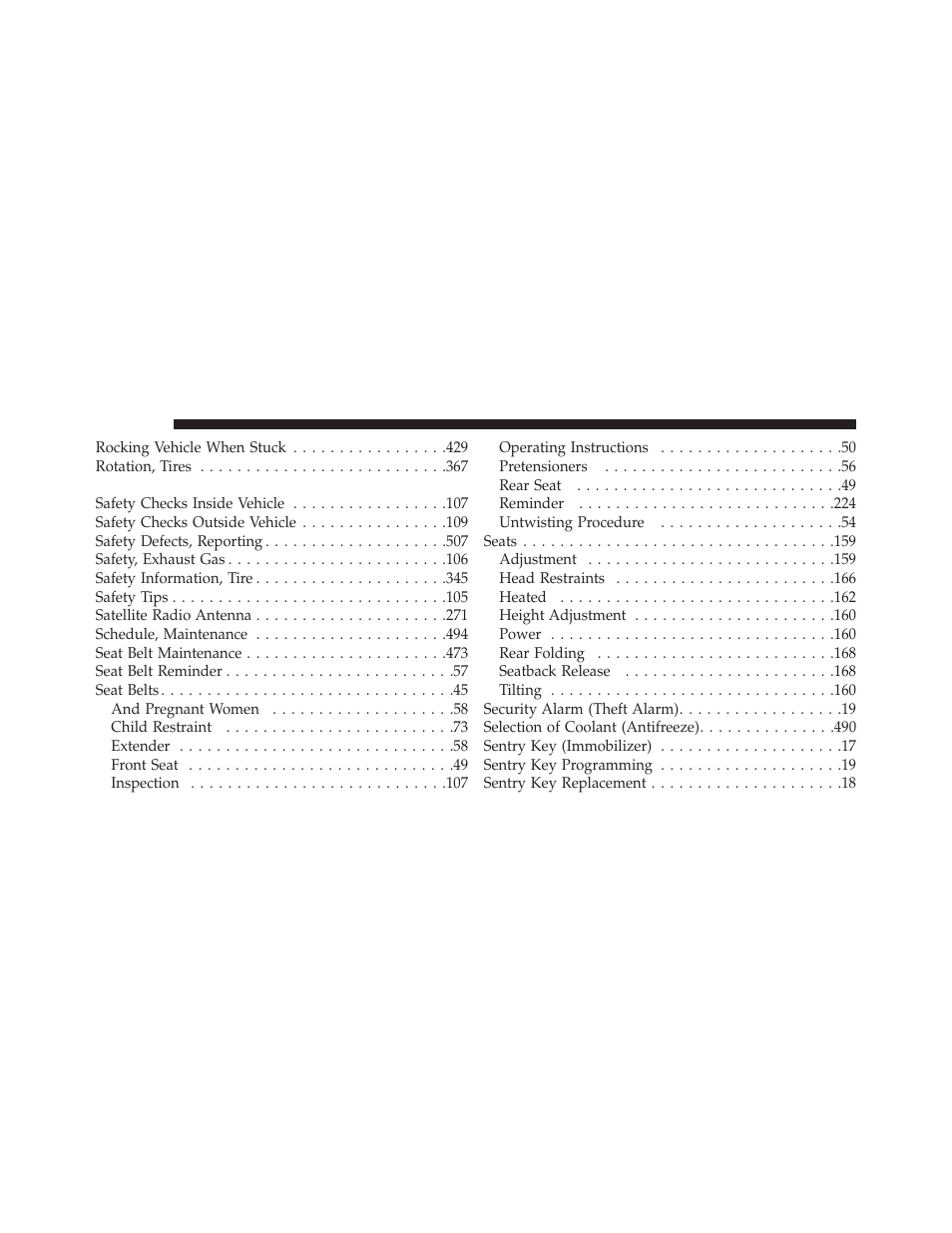 Dodge 2013 Challenger User Manual | Page 530 / 537